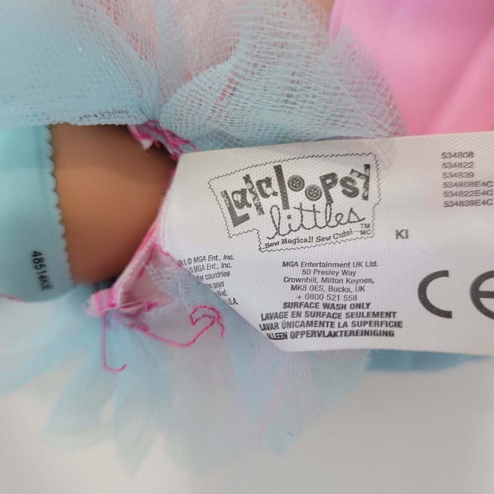 Lalaloopsy Littles Whispy Sugar Puff 7" Doll Clothes and Shoes 2014 - Picture 7 of 15